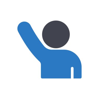 Saydam bir arkaplan üzerinde öğrenci vektör illüstrasyonu. Konsept ve grafik tasarımı için mükemmel kalite sembolleri..