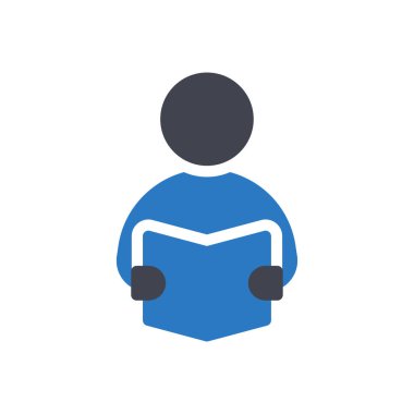 Saydam bir arkaplan üzerinde öğrenci vektör illüstrasyonu. Konsept ve grafik tasarımı için mükemmel kalite sembolleri..