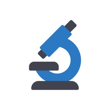 Şeffaf bir arkaplan üzerinde mikroskop vektör çizimi. Konsept ve grafik tasarımı için özel kalite semboller..