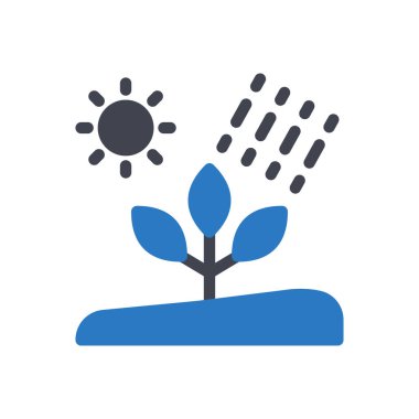 Şeffaf bir arkaplan üzerinde bitki vektör illüstrasyonu. Konsept ve grafik tasarım için özel kalite semboller.. 