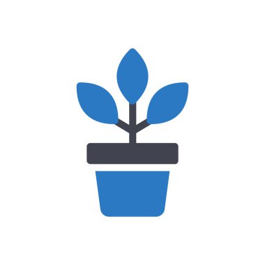 Şeffaf bir arkaplan üzerinde bitki vektör illüstrasyonu. Konsept ve grafik tasarım için özel kalite semboller..