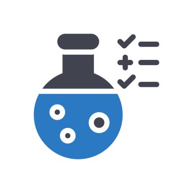 Şeffaf bir arkaplan üzerinde beher vektör illüstrasyonu. Konsept ve grafik tasarımı için mükemmel kalite semboller.. 