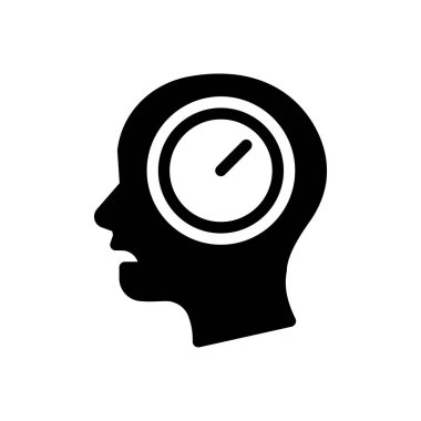 Şeffaf bir arkaplan üzerinde zihin vektör illüstrasyonu. Konsept ve grafik tasarım için mükemmel kalite sembolleri.. 