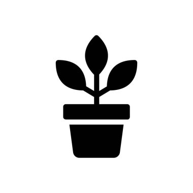 Şeffaf bir arkaplan üzerinde bitki vektör illüstrasyonu. Konsept ve grafik tasarım için özel kalite semboller..