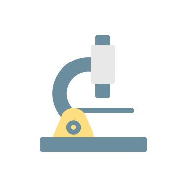 Şeffaf bir arkaplan üzerinde mikroskop vektör çizimi. Konsept ve grafik tasarımı için mükemmel kalite simgeleri..