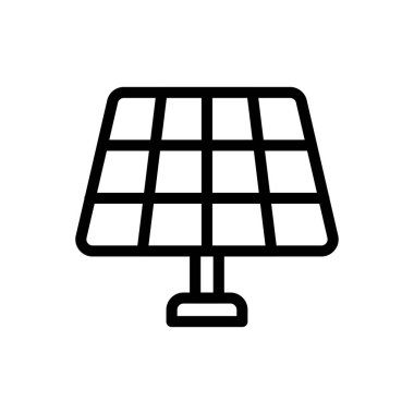 Şeffaf bir arkaplan üzerinde güneş sistemi vektör çizimi. Premium kalite semboller. Konsept ve grafik tasarım için ince çizgi simgesi.