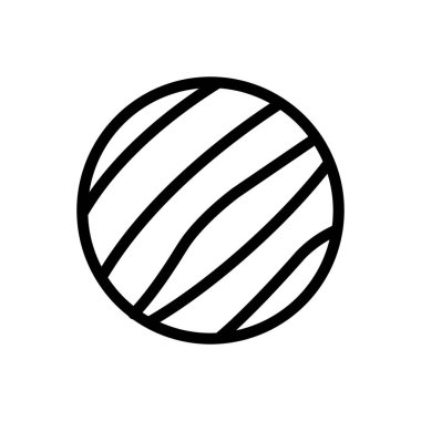 Şeffaf bir arkaplan üzerinde venüs vektör çizimi. Premium kalite semboller. Konsept ve grafik tasarım için ince çizgi simgesi. 