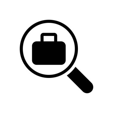 Şeffaf bir arkaplan üzerinde arama vektörü illüstrasyonu. Konsept ve grafik tasarımı için mükemmel kalite sembolleri.. 