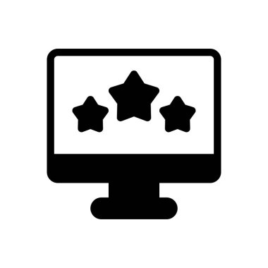 Şeffaf bir arkaplan üzerinde yıldız vektör çizimi. Konsept ve grafik tasarım için mükemmel kalite sembolleri..