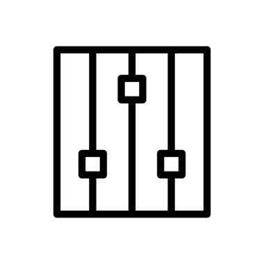 Vektör illüstrasyonunu şeffaf bir arkaplan üzerinde ayarla. Premium kalite sembolleri. Konsept ve grafik tasarım için ince çizgi simgesi.