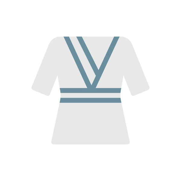 Dress Vector Illustration Transparent Background Premium Quality Symbols Stroke Icon — 스톡 벡터