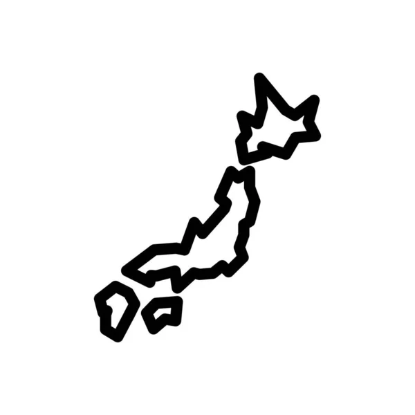 Japan Vector Illustration Transparent Background 프리미엄 Symbols Thin Line Icon — 스톡 벡터