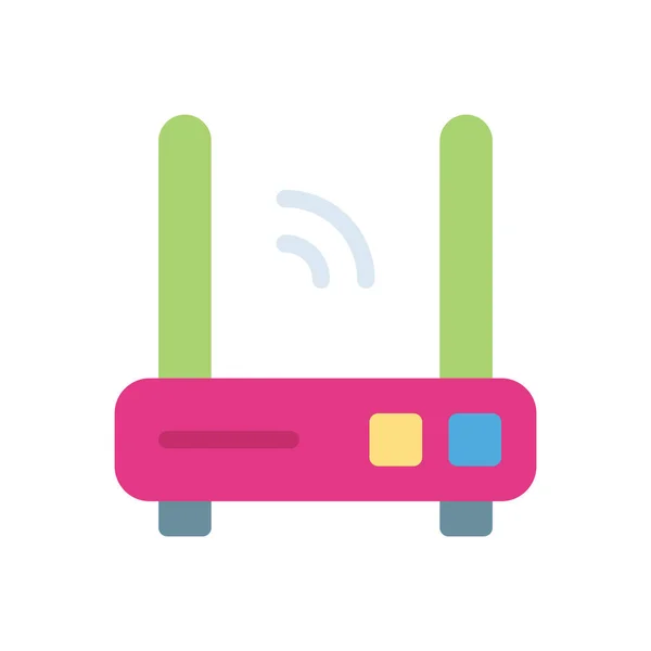 Ilustración Del Vector Del Router Sobre Fondo Transparente Símbolos Calidad — Vector de stock