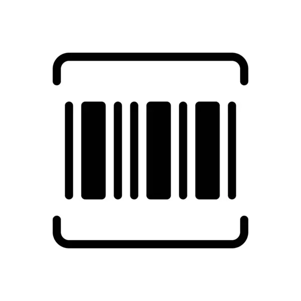 Barcode Vector Illustration Transparent Background Premium Quality Symbols Stroke Icon — Stock Vector