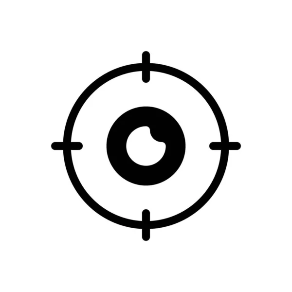 Augenvektorillustration Auf Transparentem Hintergrund Symbole Premium Qualität Schlagsymbol Für Konzept — Stockvektor