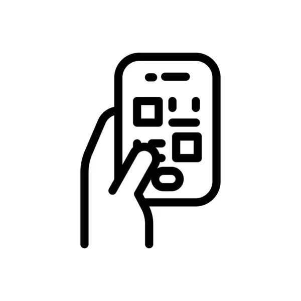 Illustration Vectorielle Mobile Sur Fond Transparent Symboles Qualité Premium Icône — Image vectorielle