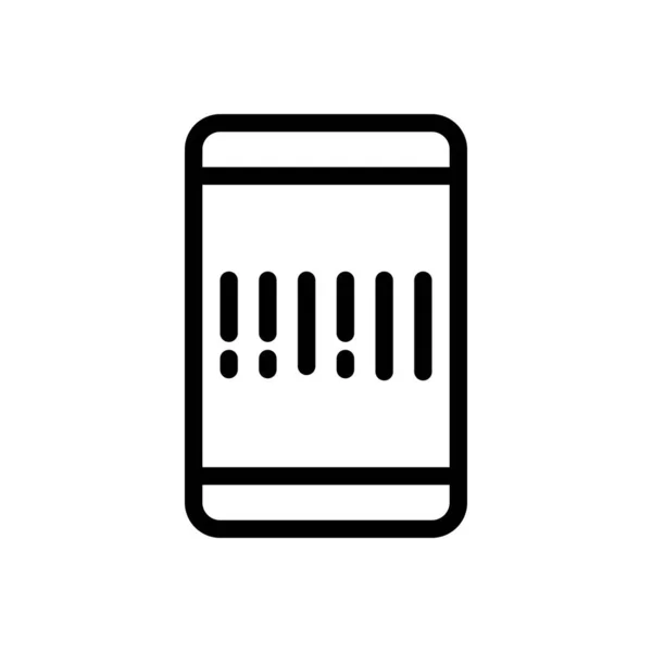 Illustration Vectorielle Mobile Sur Fond Transparent Symboles Qualité Premium Icône — Image vectorielle