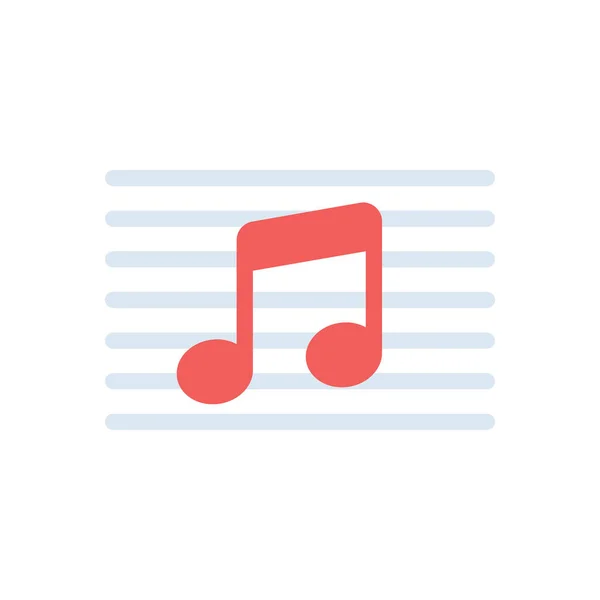 Musik Vektor Illustration Auf Transparentem Hintergrund Hochwertige Symbole Strichsymbol Für — Stockvektor