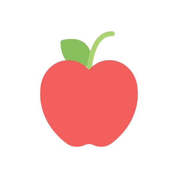 Apple Vector Illustration Transparent Background Premium Quality Symbols Stroke Icon — 图库矢量图片