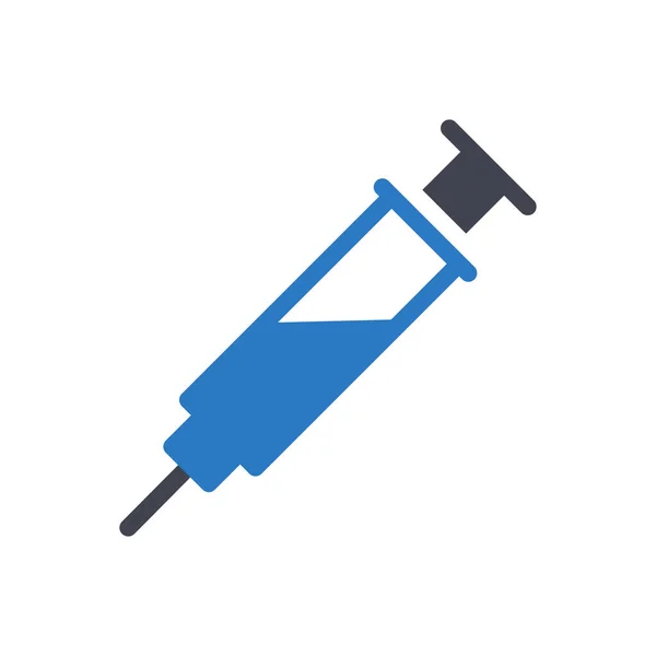 Injection Vector Illustration Transparent Background Premium Quality Symbols Glyphs Icon — Stock vektor