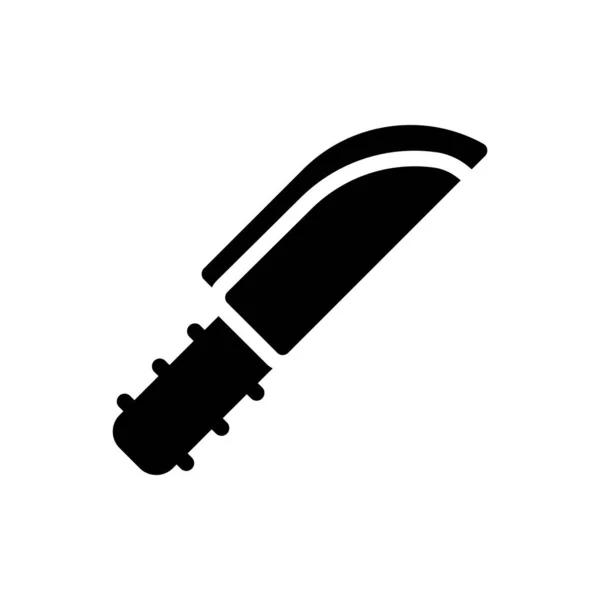 Иллюстрация Вектора Ножа Прозрачном Фоне Премиум Символы Качества — стоковый вектор