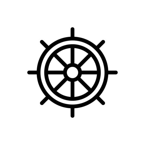 Schiffsvektorillustration Auf Transparentem Hintergrund Hochwertige Symbole Thin Line Icon Für — Stockvektor