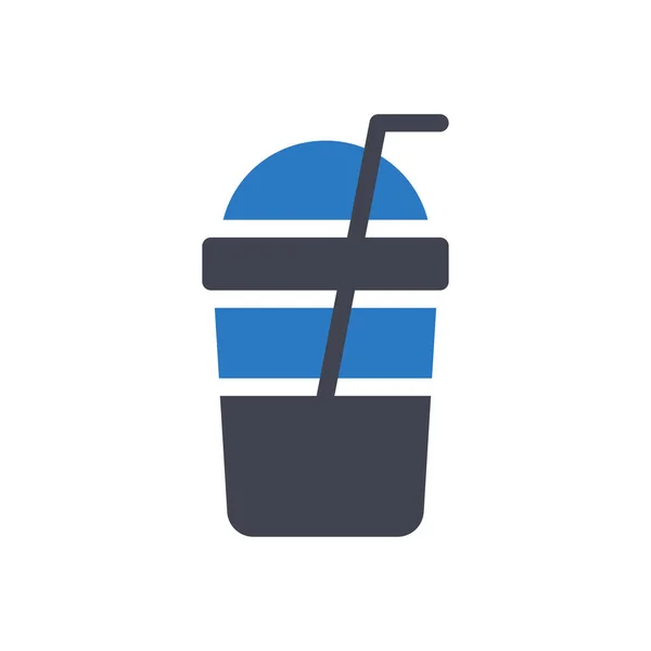 Soda Vektor Illustration Auf Transparentem Hintergrund Hochwertige Symbole Glyphen Symbol — Stockvektor