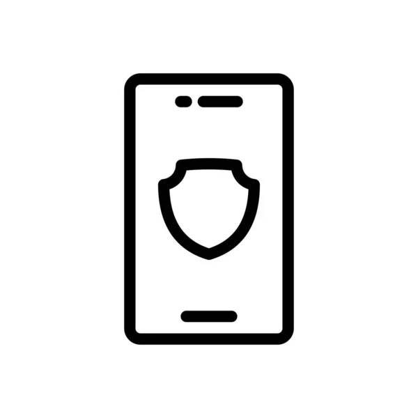 Мобильная Векторная Иллюстрация Прозрачном Фоне Премиум Символы Качества — стоковый вектор