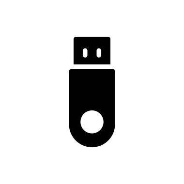 Şeffaf bir arkaplan üzerinde USB vektör illüstrasyonu. Konsept ve grafik tasarımı için mükemmel kalite sembolleri..