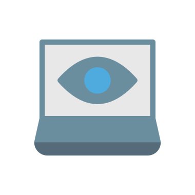 Şeffaf bir arkaplanda dizüstü bilgisayar vektör çizimi. Konsept ve grafik tasarımı için birinci sınıf kalite simgeler..