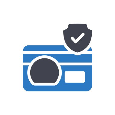 credit vector illustration on a transparent background.Premium quality symbols.Glyphs icon for concept and graphic design.