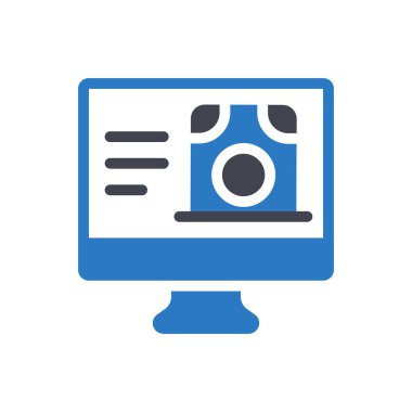 Şeffaf bir arkaplan üzerinde nakit vektör illüstrasyonu. Konsept ve grafik tasarımı için özel kalite semboller..