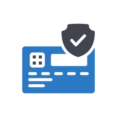 Şeffaf bir arkaplanda kredi kartı çizimi. Konsept ve grafik tasarımı için mükemmel kalite semboller..