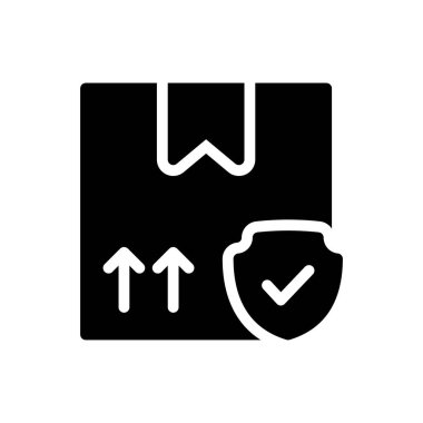 Şeffaf bir arkaplan üzerinde paket vektör illüstrasyonu. Konsept ve grafik tasarımı için mükemmel kalite sembolleri..