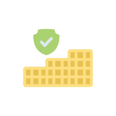 Şeffaf bir arkaplanda vektör illüstrasyonunu sikkeler. Konsept ve grafik tasarım için prim kalite simgeleri..