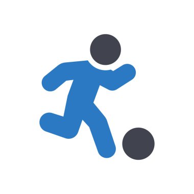 Saydam bir arkaplan üzerinde futbol vektör illüstrasyonu. Konsept ve grafik tasarımı için mükemmel kalite semboller.. 