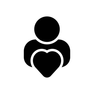 Şeffaf bir arkaplan üzerinde kalp vektör çizimi. Konsept ve grafik tasarım simgeleri için kaliteli semboller..