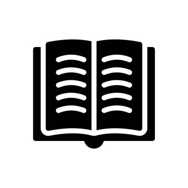 Saydam bir arkaplan üzerinde kitap vektör çizimi. Konsept ve grafik tasarım için mükemmel kalite sembolleri..