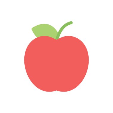 apple vector illustration on a transparent background.Premium quality symbols.Stroke icon for concept and graphic design.