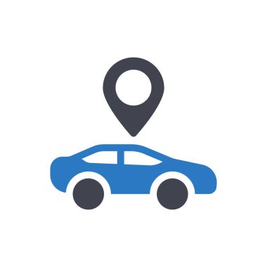 Şeffaf bir arkaplan üzerinde konum vektör illüstrasyonu. Konsept ve grafik tasarımı için mükemmel kalite sembolleri..