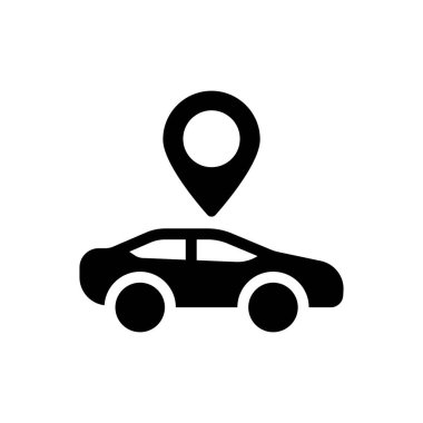 Şeffaf bir arkaplan üzerinde konum vektör illüstrasyonu. Konsept ve grafik tasarımı için mükemmel kalite sembolleri..