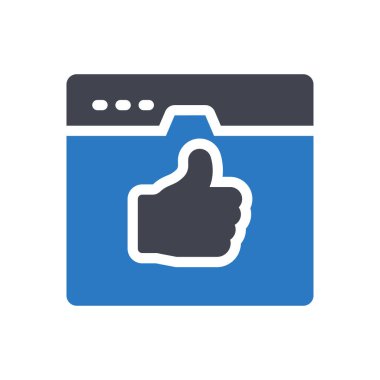 Şeffaf bir arkaplan üzerinde web sayfası vektör illüstrasyonu. Konsept ve grafik tasarımı için kaliteli semboller..