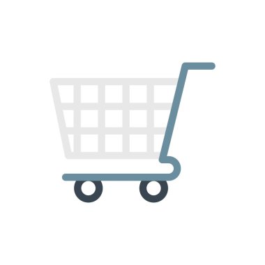 Şeffaf bir arkaplan üzerinde alışveriş vektörü illüstrasyonu. Konsept ve grafik tasarımı için birinci sınıf kalite simgeler..