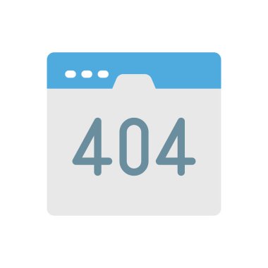 Saydam bir arkaplanda 404 vektör çizimi hatası. Konsept ve grafik tasarımı için premimium kalite simgeleri..