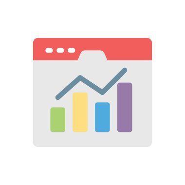 Saydam bir arkaplan üzerinde web sayfası vektör illüstrasyonu. Konsept ve grafik tasarım için premimium kalite simgeleri.. 