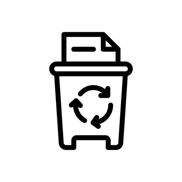 Recycle Vektor Illustration Auf Einem Transparenten Hintergrund Premium Qualität Symbole — Stockvektor