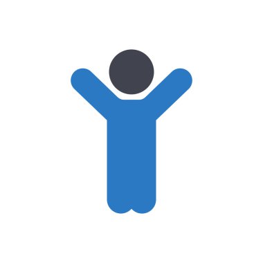 Şeffaf bir arkaplan üzerinde kişi vektör illüstrasyonu. Konsept ve grafik tasarım için mükemmel kalite sembolleri..