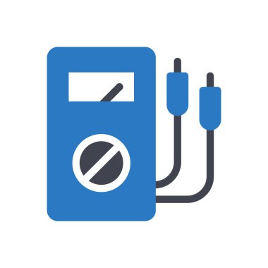  voltmeter vector illustration on a transparent background.Premium quality symbols.Glyphs icon for concept and graphic design.