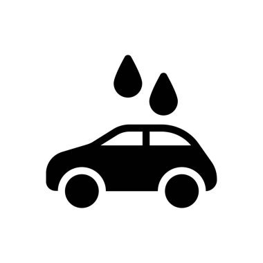 Şeffaf bir arkaplan üzerinde araba vektör çizimi. Konsept ve grafik tasarımı için mükemmel kalite semboller..