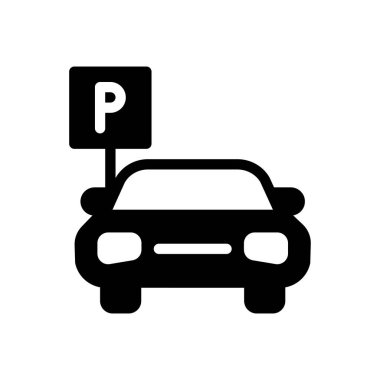 Şeffaf bir arkaplan üzerinde araba vektör çizimi. Konsept ve grafik tasarımı için mükemmel kalite semboller..